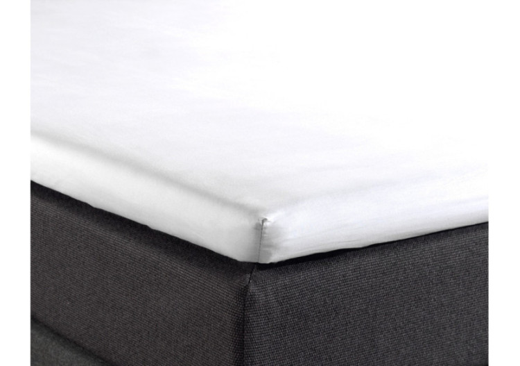 Housse de Matelas Splittopper - 100% Percal Coton Blanc 160 x 210 cm - 12010086 - Dreamhouse 2