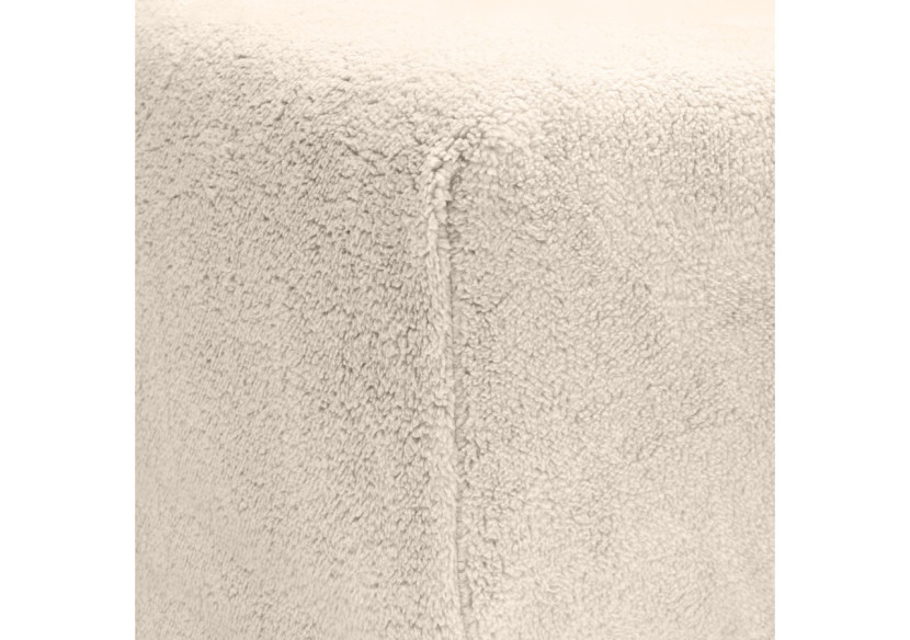 Housse de matelas Teddy - Douceur Crème 140 x 200 cm - 17017215 - Sleeptime