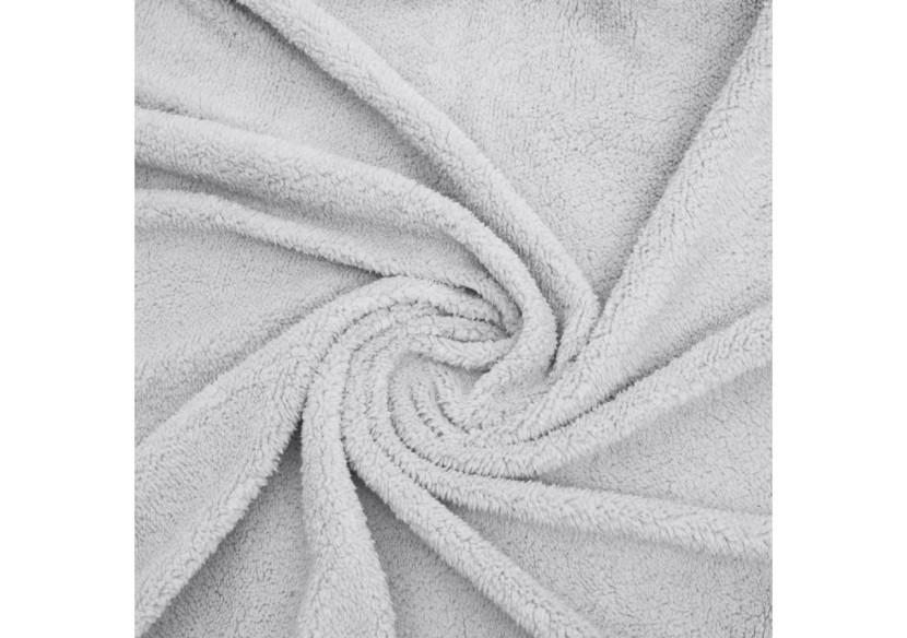 Housse de Matelas en Teddy Grise - 140 x 200 cm, Confort Optimal - 17017207 - Sleeptime