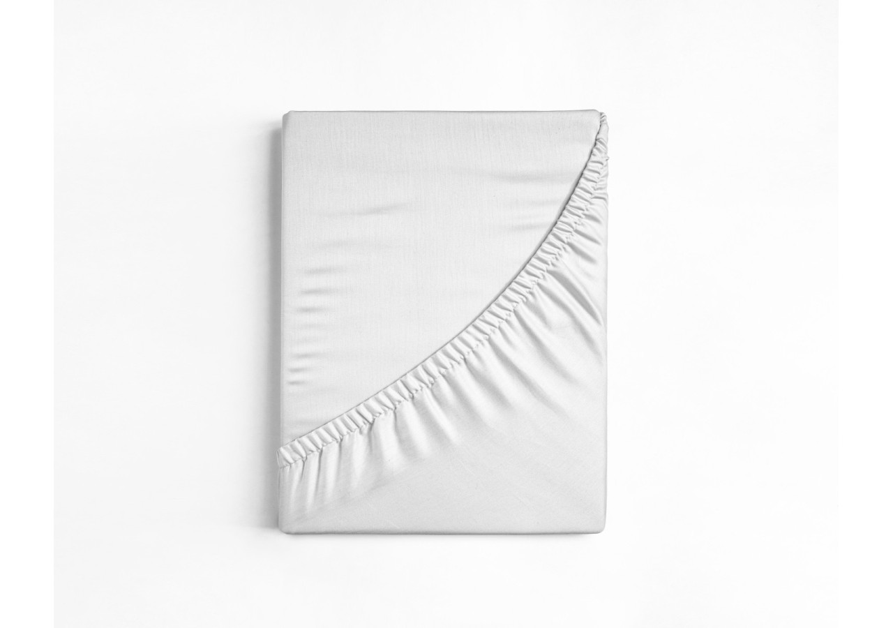 Katoenen Hoeslaken Wit 180 x 200