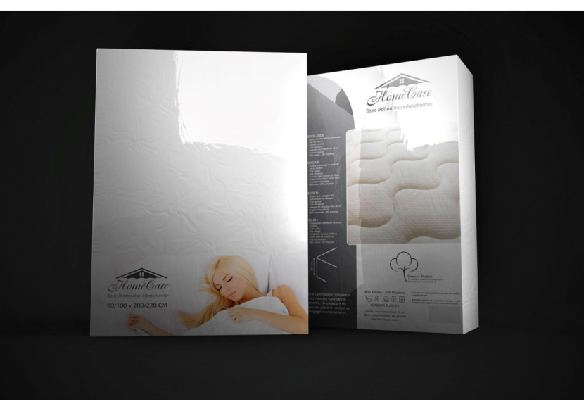 Molton Hoeslaken 180 x 200/220