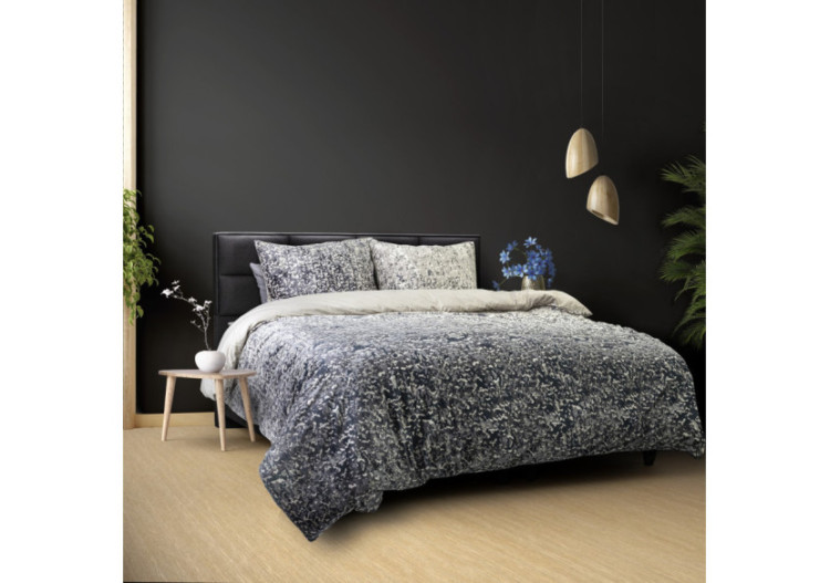 Signature Velvet Katoen Emma Antraciet 140 x 220