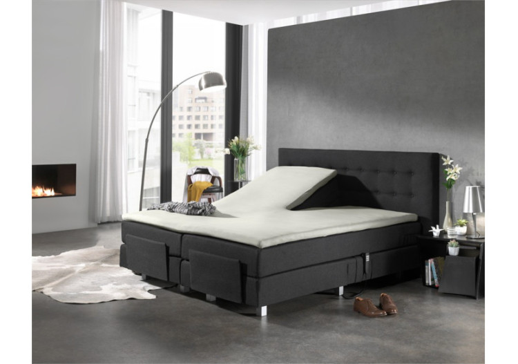 Splittopper Jersey Hoeslaken Creme 160 x 200 2