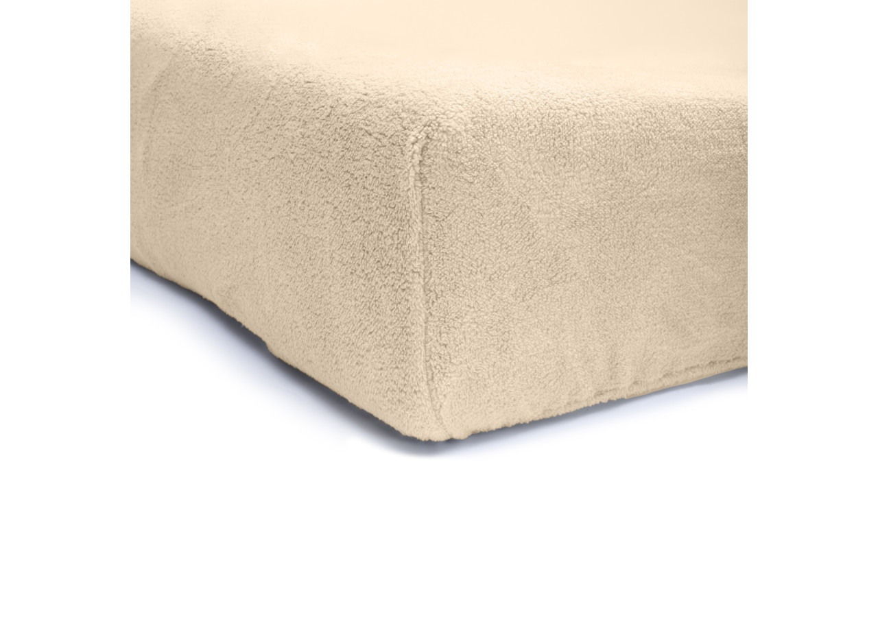 Teddy hoeslaken Taupe 90 x 200