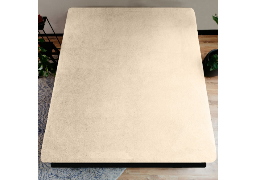 Teddy hoeslaken Taupe 90 x 200 Teddy hoeslaken Taupe 90 x 200
