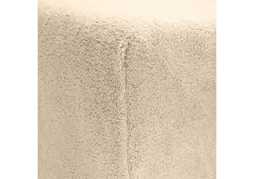 Housse de matelas Teddy - Taupe 180 x 200 cm, chaleur et douceur - 17017205 - Sleeptime