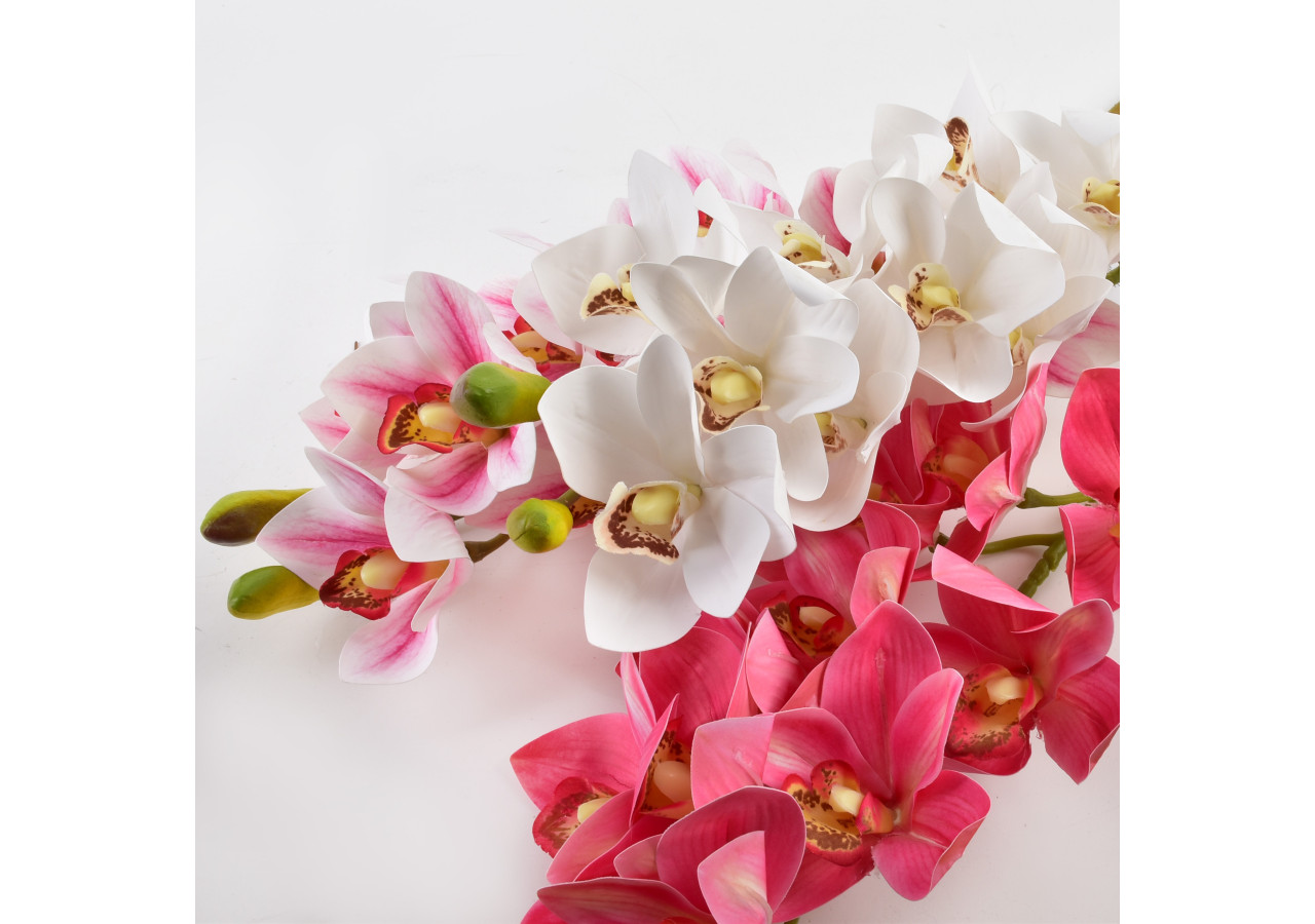 Orchidée artificielle VIRIDIS - 74cm de beauté durable - HTQB1169 - Mondex