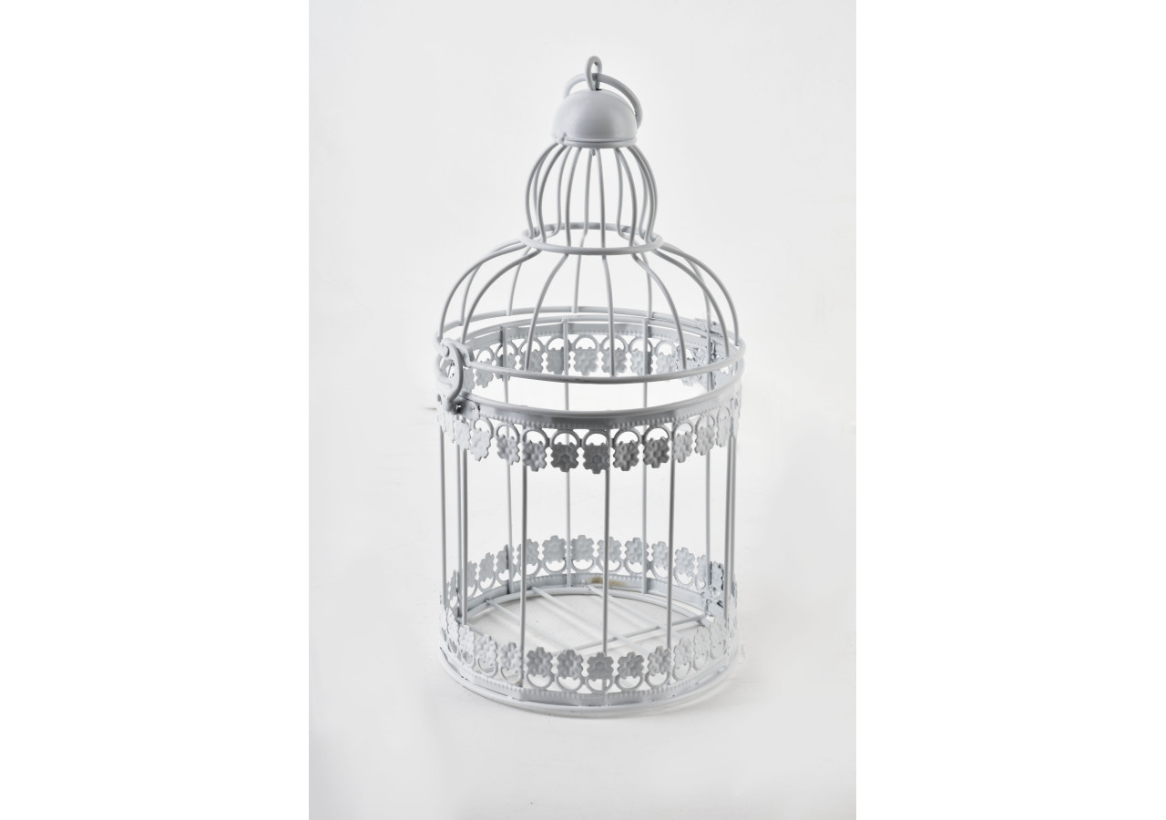 MARLISE Cage décorative, diamètre 15xh29cm