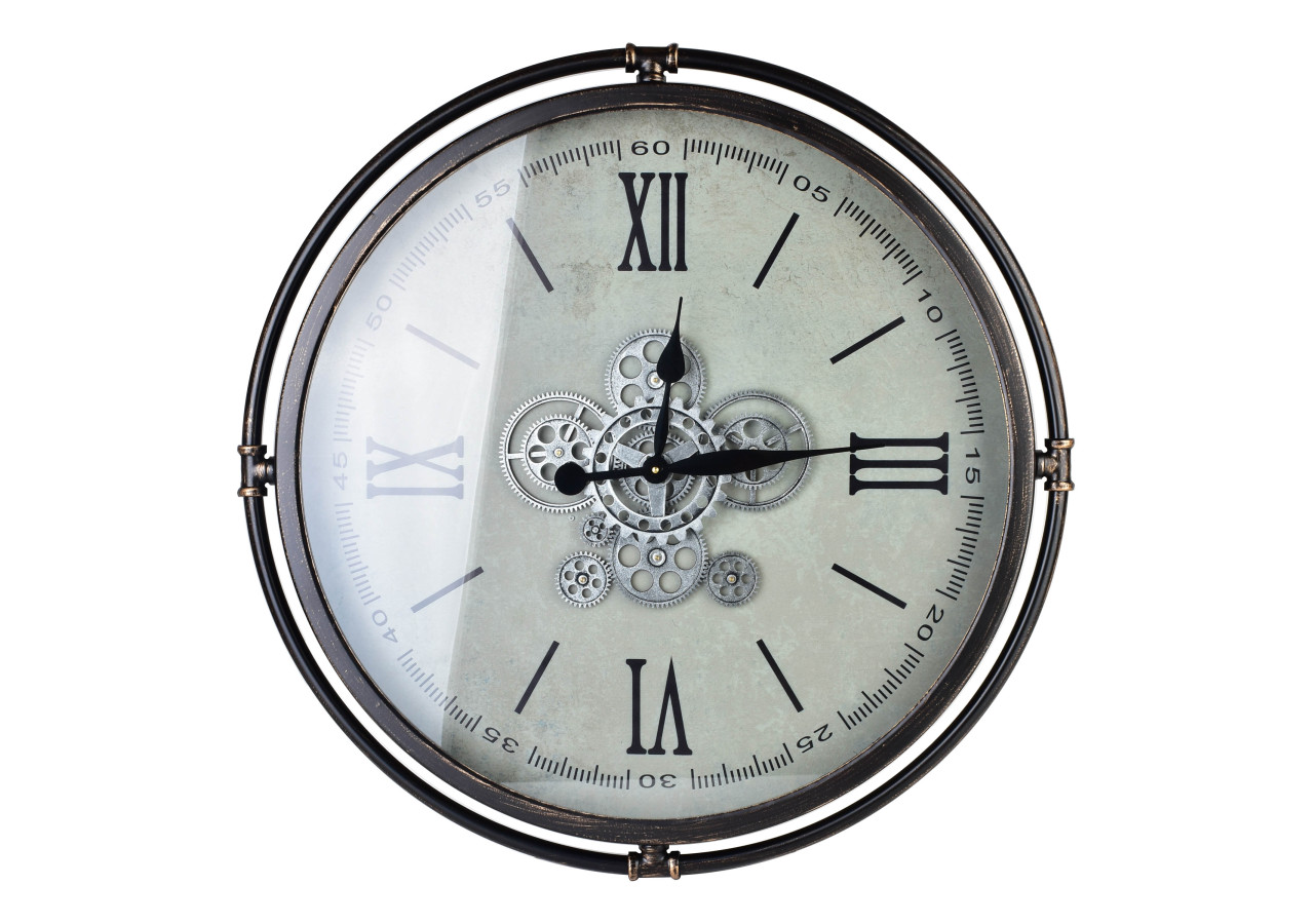 Horloge RAMSEY - Mécanisme visible 80cm - HTBE8373 - Mondex