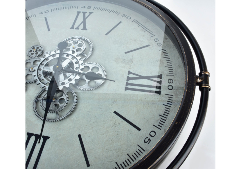 Horloge RAMSEY - Mécanisme visible 80cm - HTBE8373 - Mondex