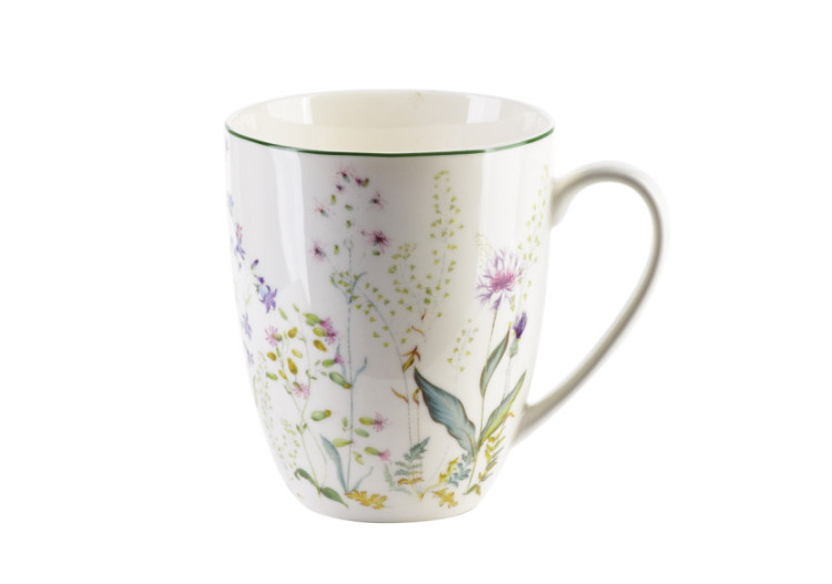 Mug FACCIA VERDE - Porcelaine 400ml 8,5x12x10,5cm - HTTE5594 - Affekdesign By Mondex