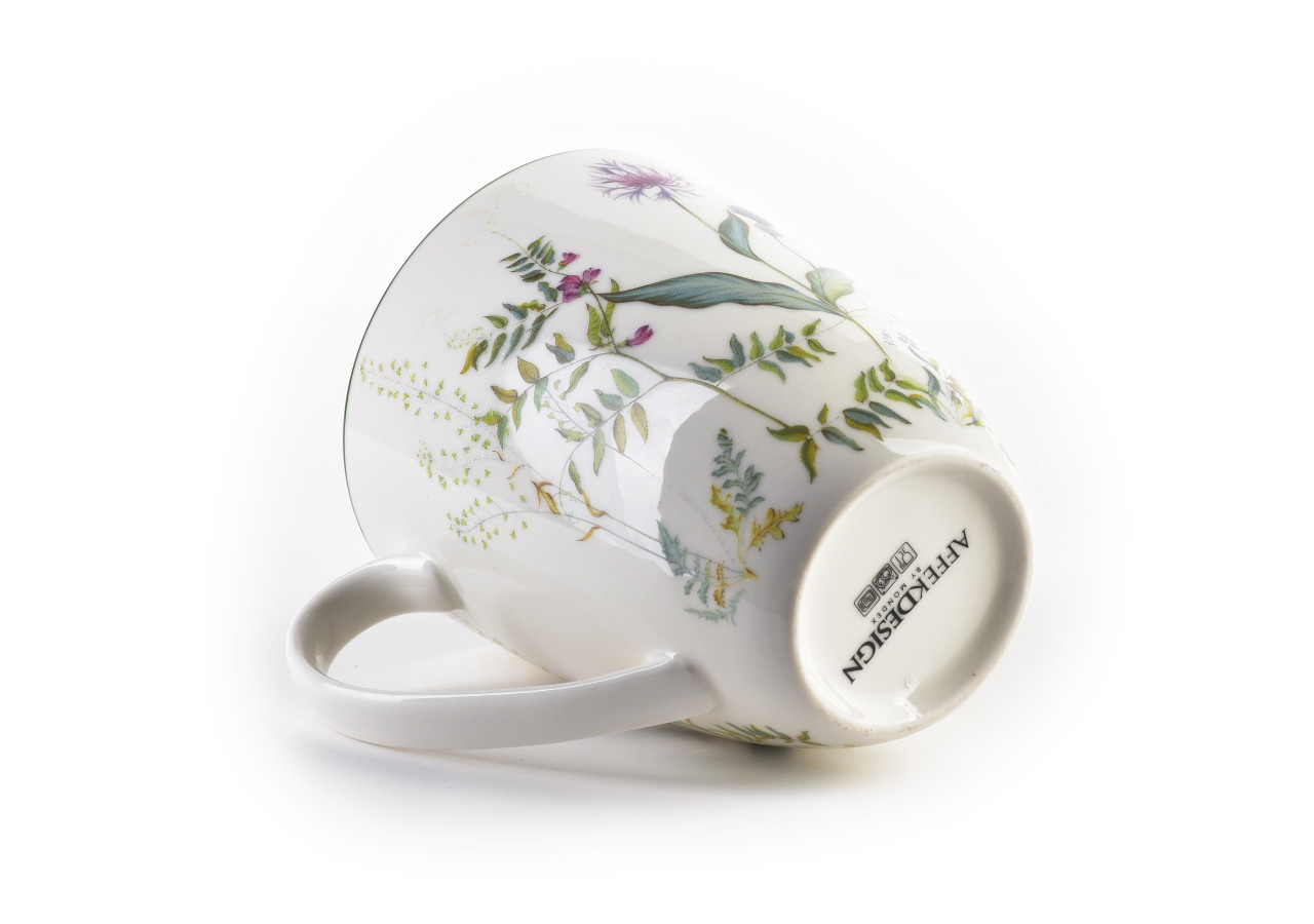 Mug FACCIA VERDE - Porcelaine 400ml 8,5x12x10,5cm - HTTE5594 - Affekdesign By Mondex