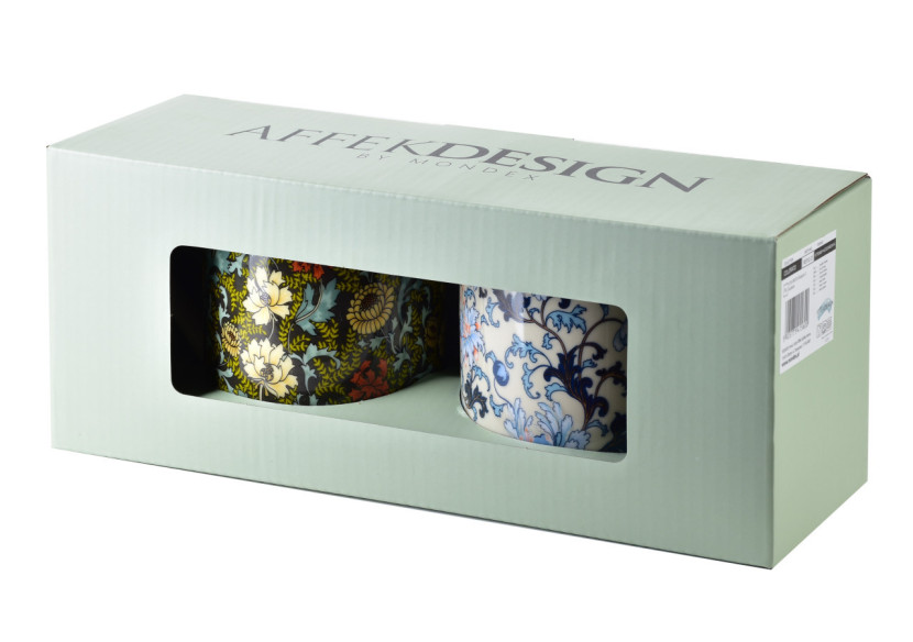 Ensemble de 2 Tasses COLORATO - Porcelaine Colorée 400 ml - HTTE5600 - Affekdesign By Mondex Ensemble de 2 Tasses COLORATO - Porcelaine Colorée 400 ml - HTTE5600 - Affekdesign By Mondex