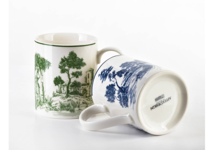 Ensemble de 2 Tasses COLORATO - Porcelaine Colorée 400 ml - HTTE5617 - Affekdesign By Mondex 2