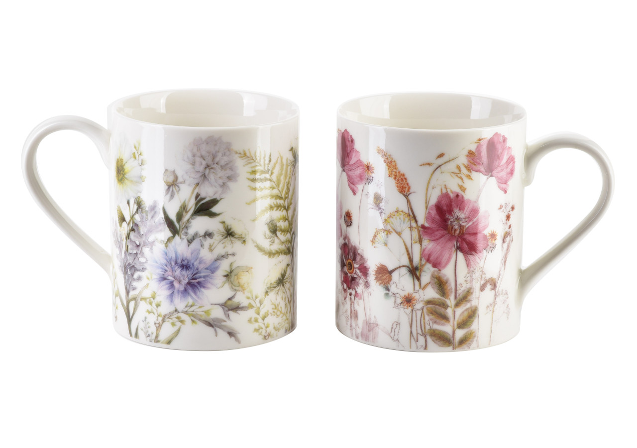 Ensemble de 2 Tasses COLORATO - Porcelaine Colorée 400 ml - HTTE5631 - Affekdesign By Mondex