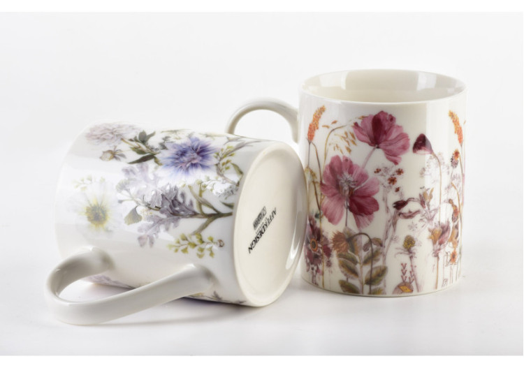 Ensemble de 2 Tasses COLORATO - Porcelaine Colorée 400 ml - HTTE5631 - Affekdesign By Mondex 2