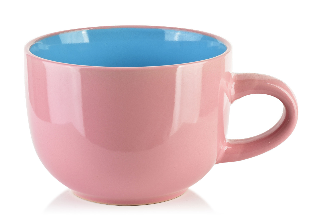 Mug BASIC NATURE - 750ml, 13x17,5x10cm en céramique - HTNA8038-1 - Mondex