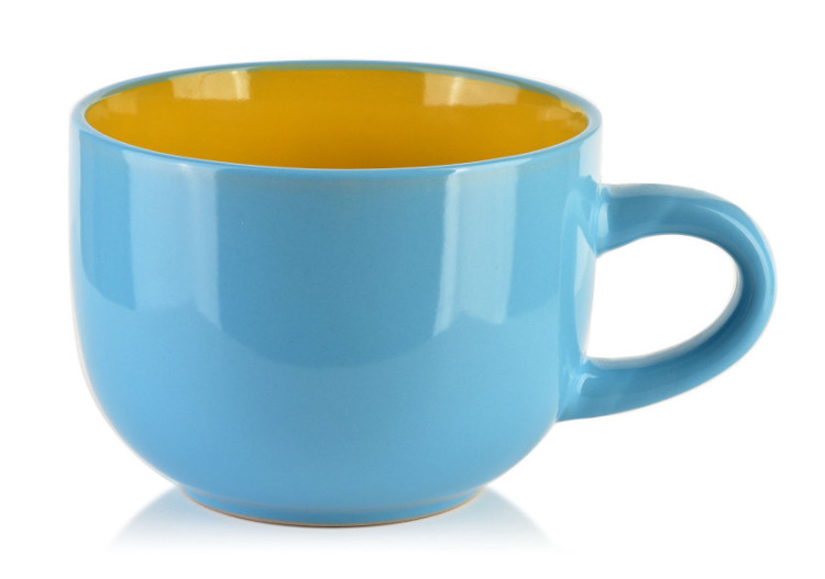 Mug BASIC NATURE - 750ml, 13x17,5x10cm en céramique - HTNA8045-1 - Mondex