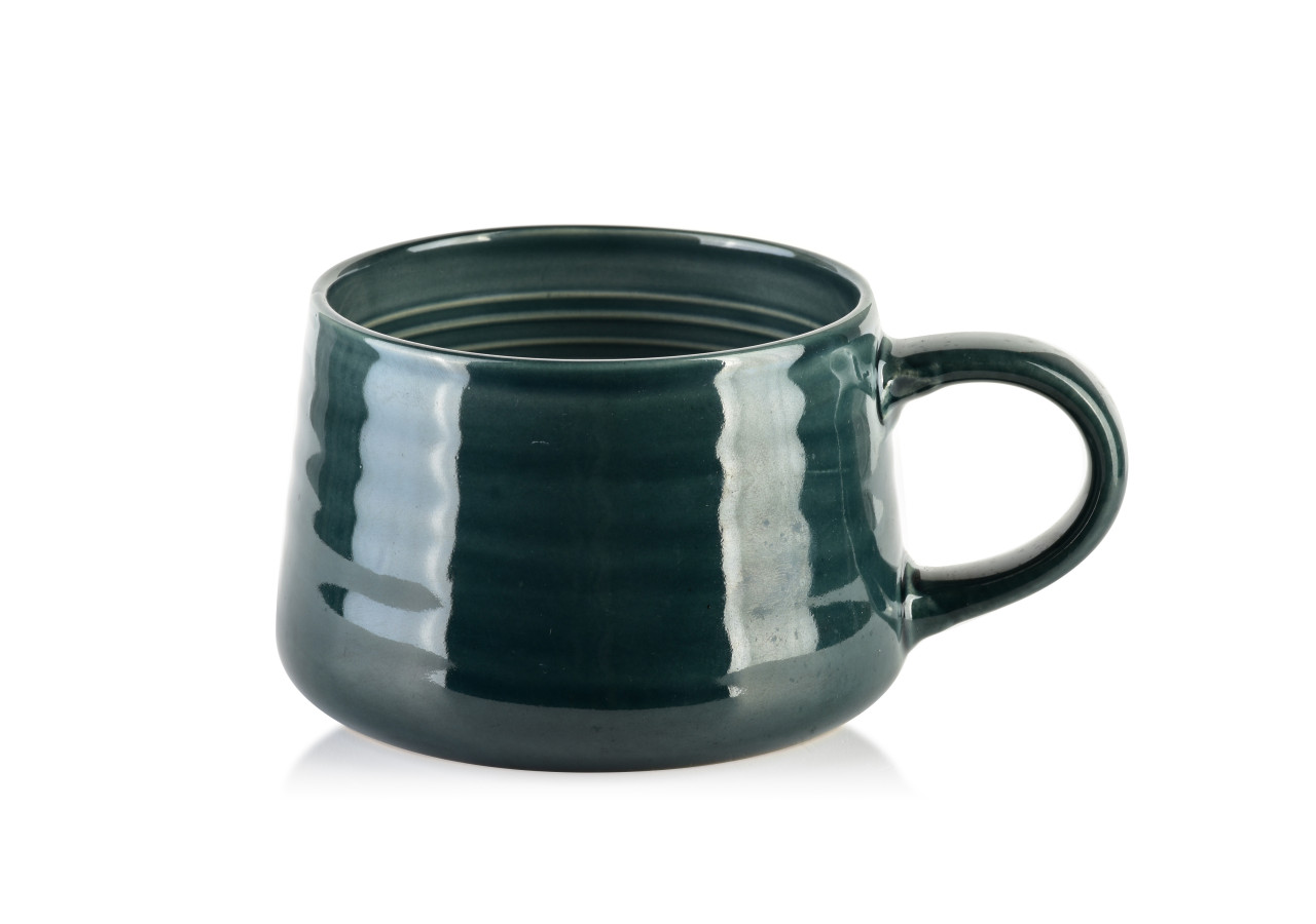 Mug BASIC NATURE - 420ml en céramique colorée 10x15x7,5cm - HTNA9615 - Mondex