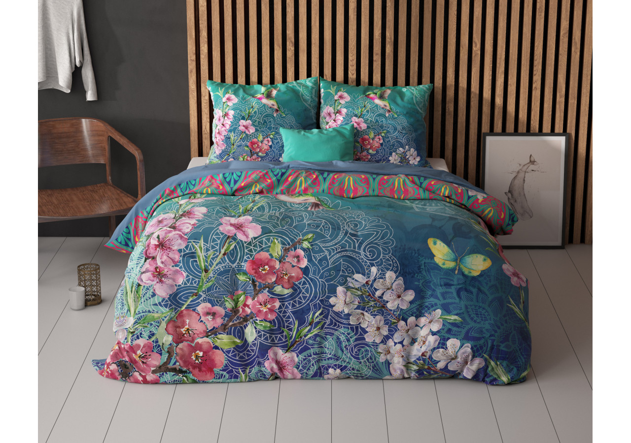 Housse de couette Brenda - 135 x 200 cm en 100% coton - 14023678 - Sleeptime