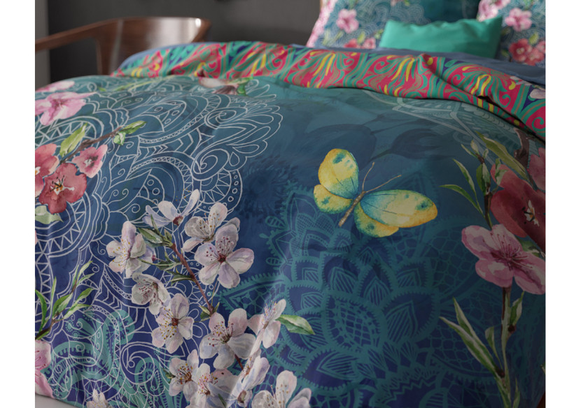 Housse de couette Brenda - 135 x 200 cm en 100% coton - 14023678 - Sleeptime