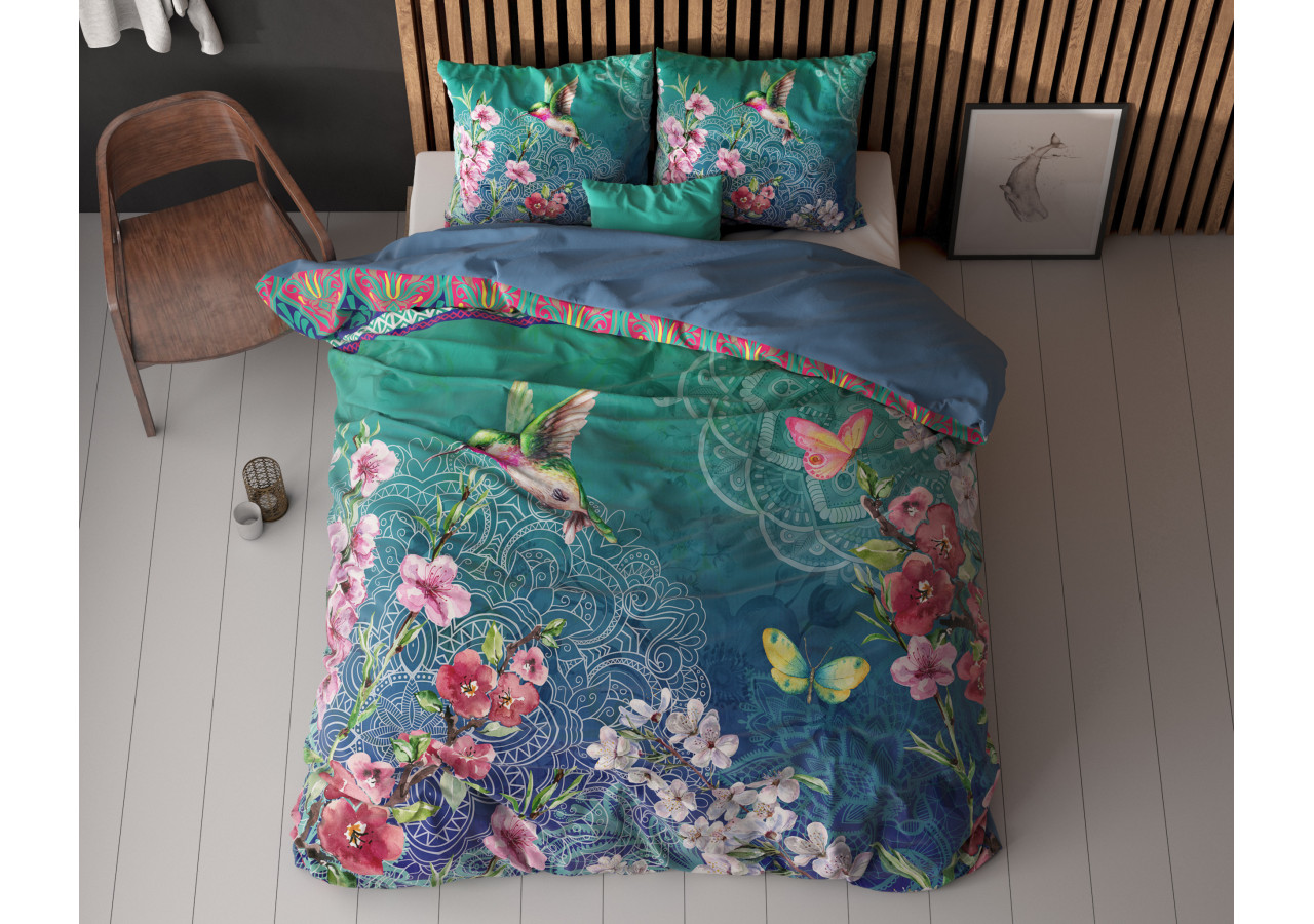 Housse de couette Brenda - 135 x 200 cm en 100% coton - 14023678 - Sleeptime