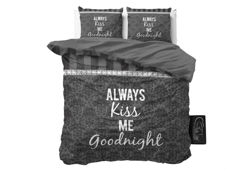 Kiss your Love Grijs 240 x 200/220