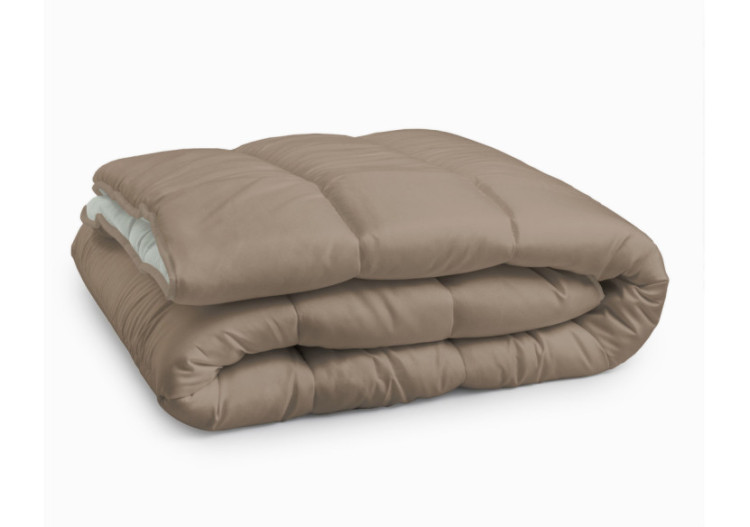 Couette Lazy All-in-One Teak - 140 x 200 cm, intégrée et antiallergique - 17020251 - Sleeptime