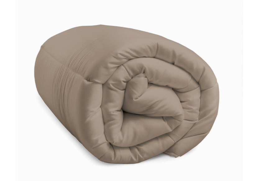 Couette Lazy All-in-One Teak - 140 x 200 cm, intégrée et antiallergique - 17020251 - Sleeptime