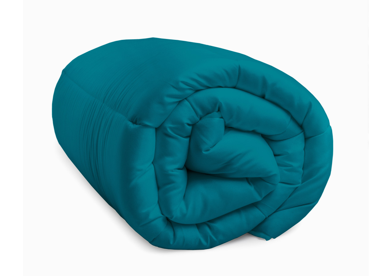 Couette Lazy All-in-One Plume - 140 x 200 cm, intégrée et antiallergique - 17020245 - Sleeptime