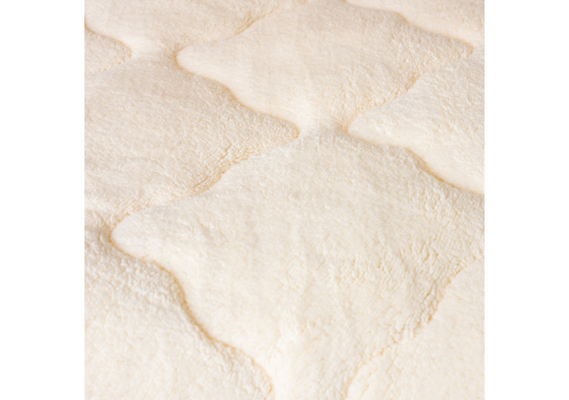 Couette Lazy Teddy Crème - 240 x 200 cm, luxe et confort - 17019246 - Sleeptime