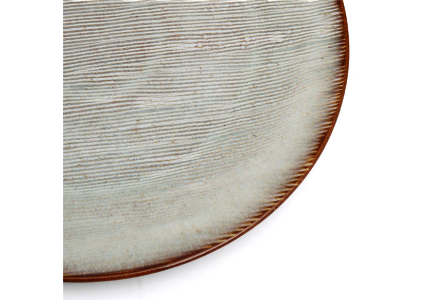 Assiette à Salade Peniche - Ensemble de 6 pièces au style côtier - POCE072Y-SET6 - Bazar Bizar