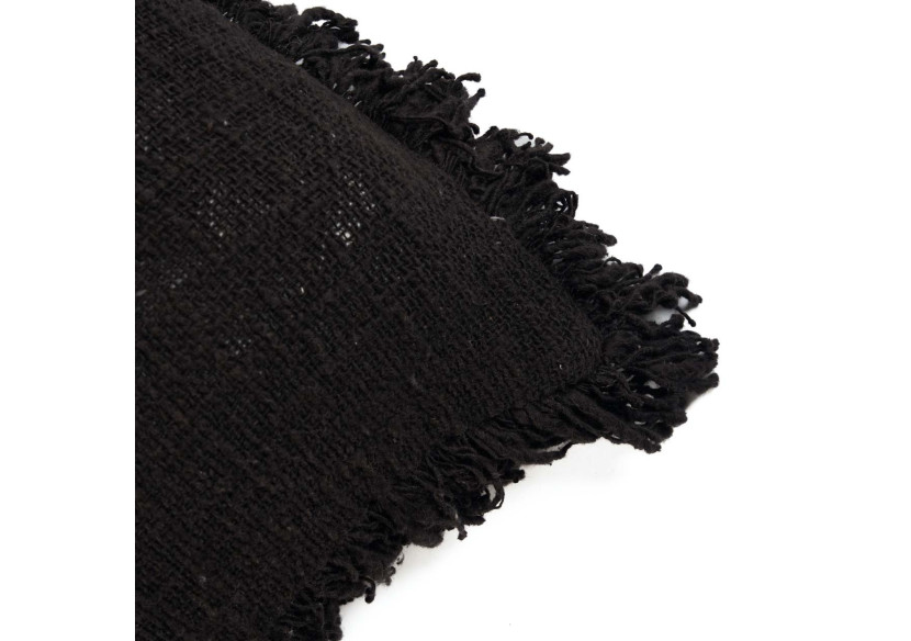 Housse de Coussin Pleine Lune - Noir élégant - BARI003B-50x50 - Bazar Bizar