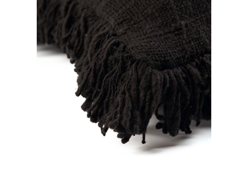 Housse de Coussin Pleine Lune - Noir élégant - BARI003B-50x50 - Bazar Bizar