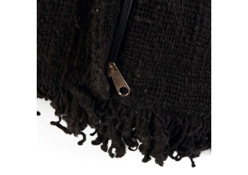 Housse de Coussin Pleine Lune - Noir élégant - BARI003B-50x50 - Bazar Bizar