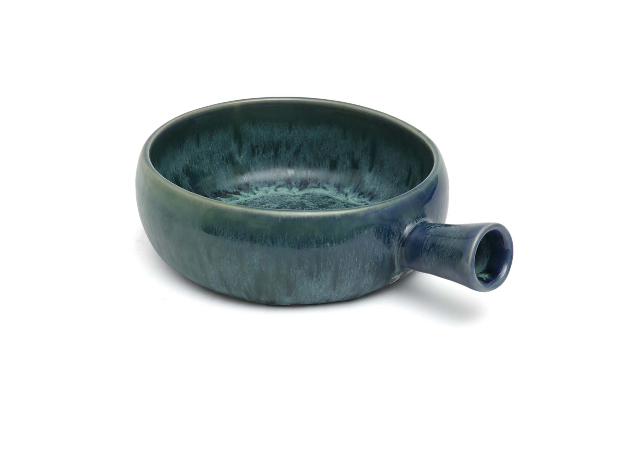 The Aqua Casserole with handle - Set of 4