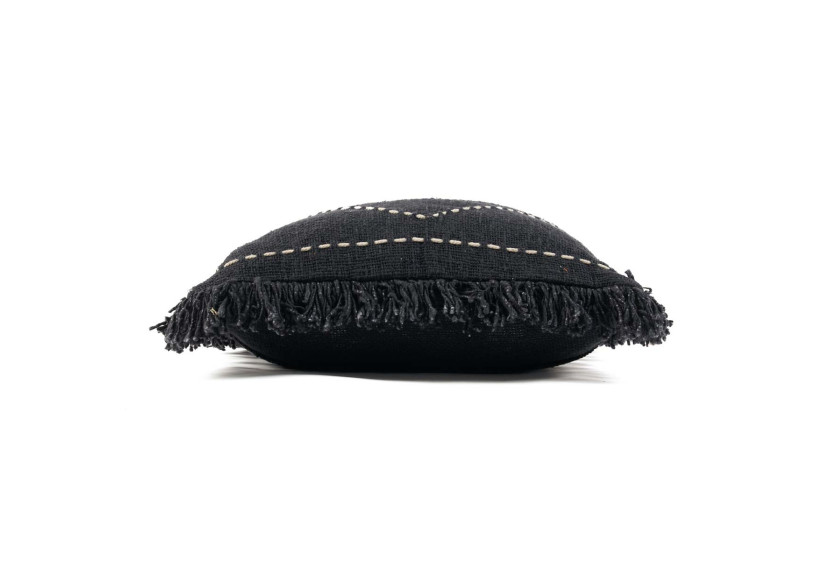 Housse de Coussin Kasbah - Noir et Blanc - BARI005BW-50x50 - Bazar Bizar