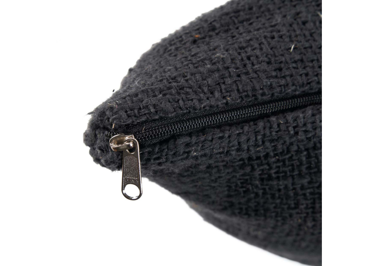 Housse de Coussin Drizzle - Noir et Blanc - BARI004BW-50x50 - Bazar Bizar