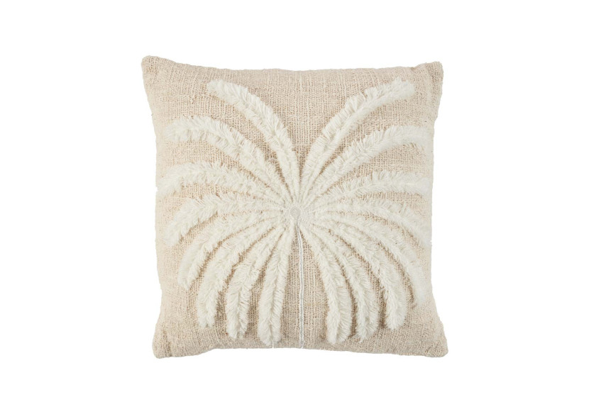 Housse de Coussin Isla Palm - Évasion Tropicale Naturelle - BARI006NW-50x50 - Bazar Bizar