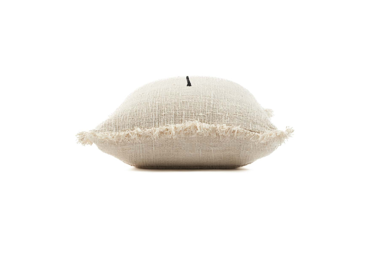 Housse de Coussin Gili Palm - Design Élégant Noir - BARI009NB-50x50 - Bazar Bizar