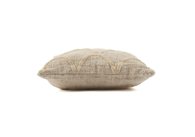 Housse de Coussin Sahara - Design Naturel Évocateur - BARI010N-50x50 - Bazar Bizar