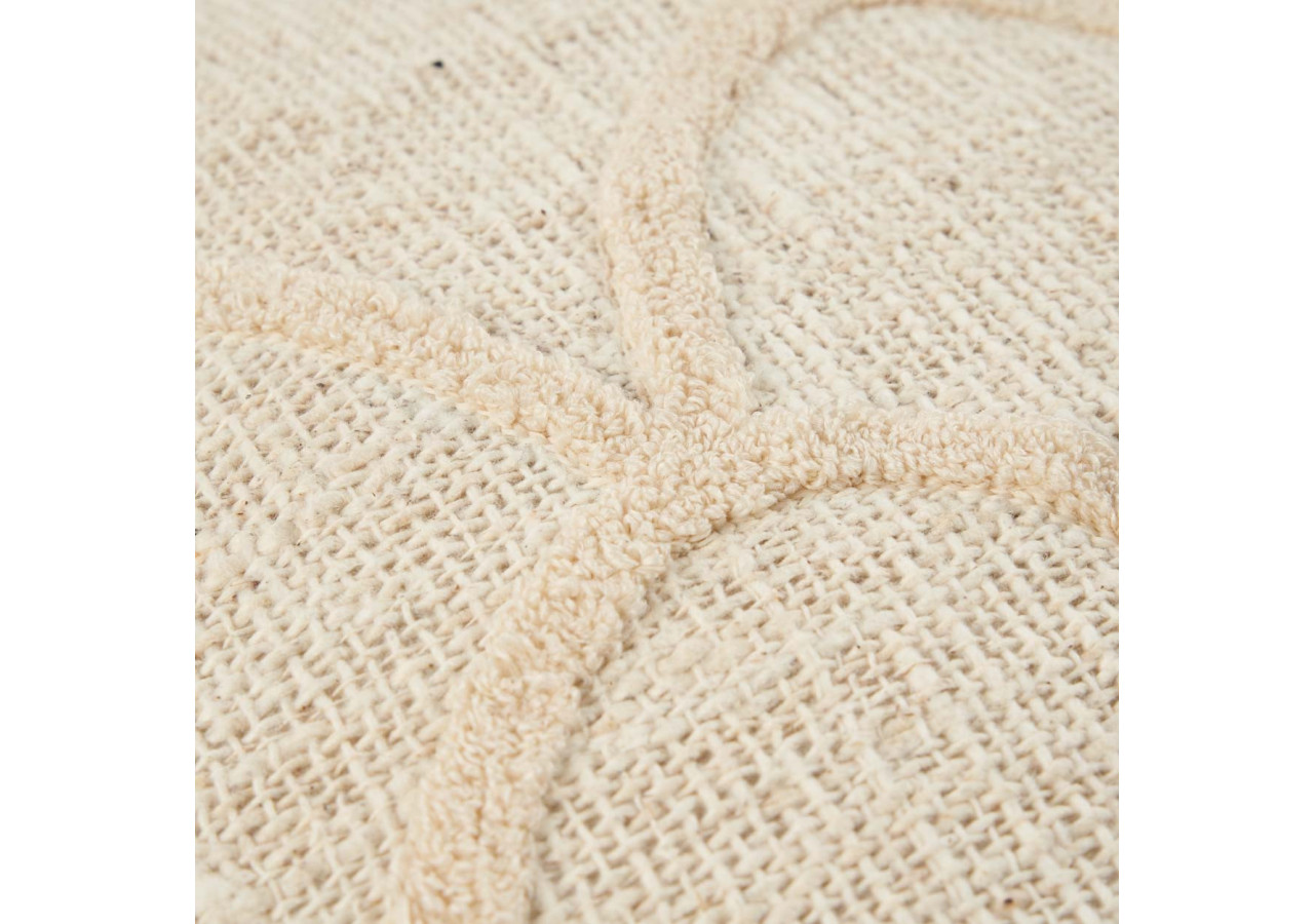 Housse de Coussin Sahara - Design Naturel Évocateur - BARI010N-50x50 - Bazar Bizar