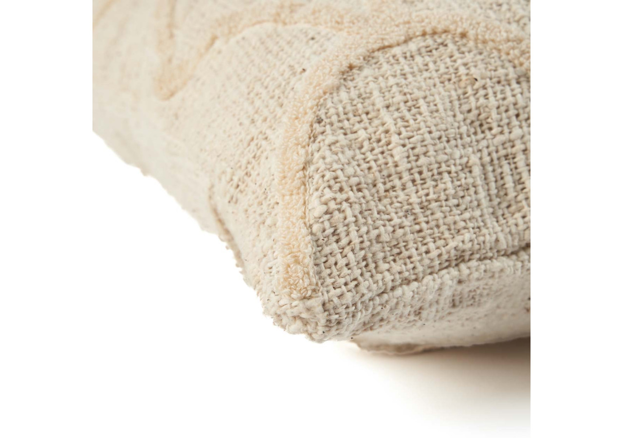 Housse de Coussin Sahara - Design Naturel Évocateur - BARI010N-50x50 - Bazar Bizar