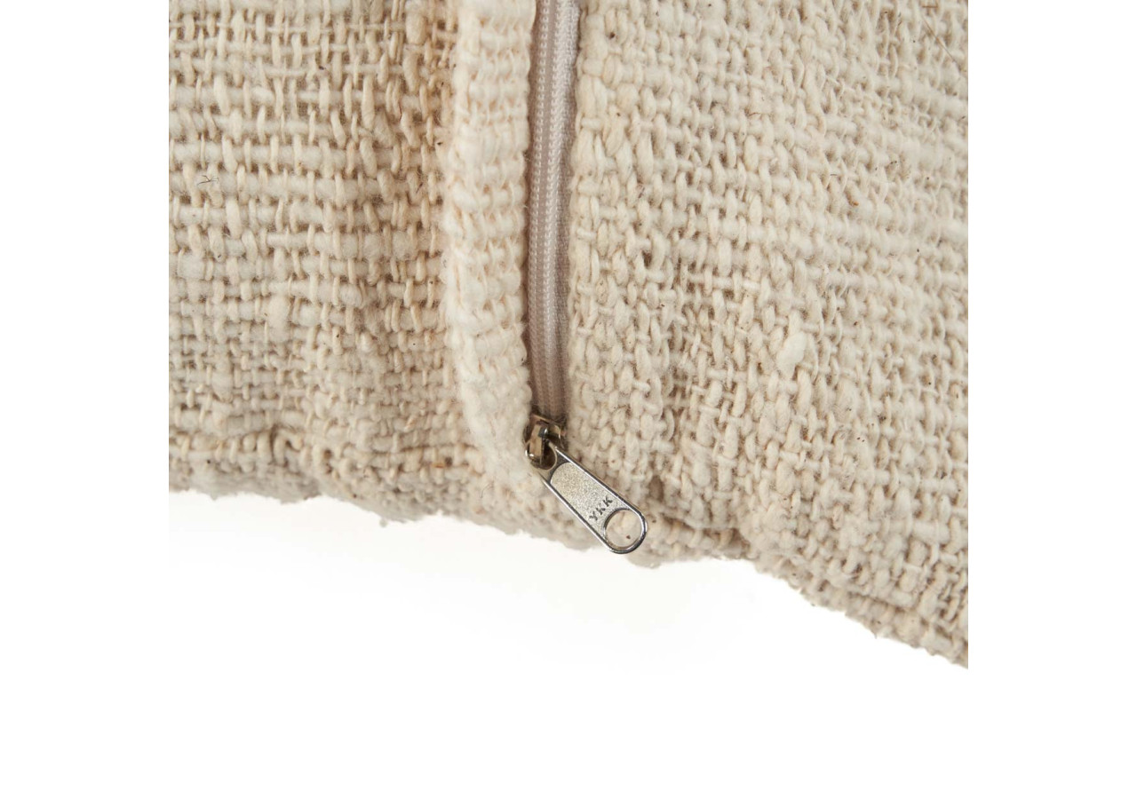 Housse de Coussin Sahara - Design Naturel Évocateur - BARI010N-50x50 - Bazar Bizar