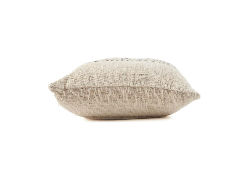 The Misty Cushion Cover - Natural Black