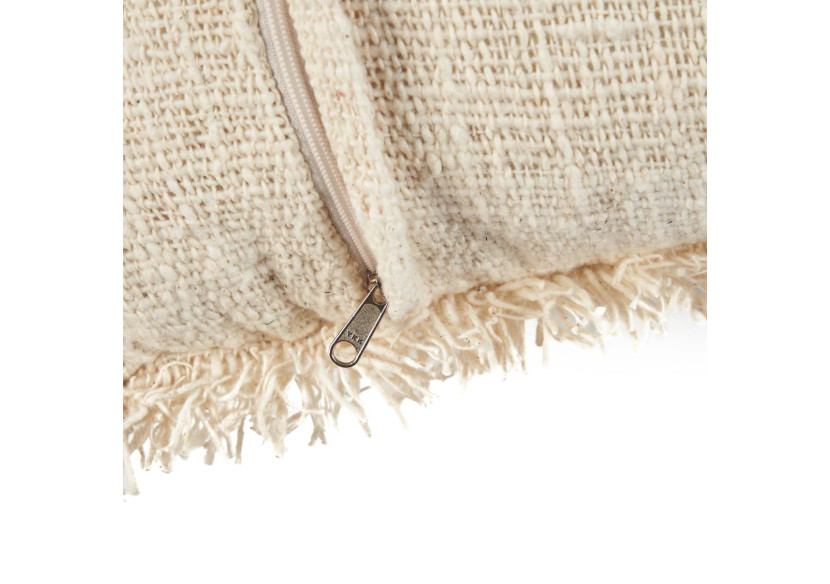 The French Kiss Cushion Cover - Natural Black