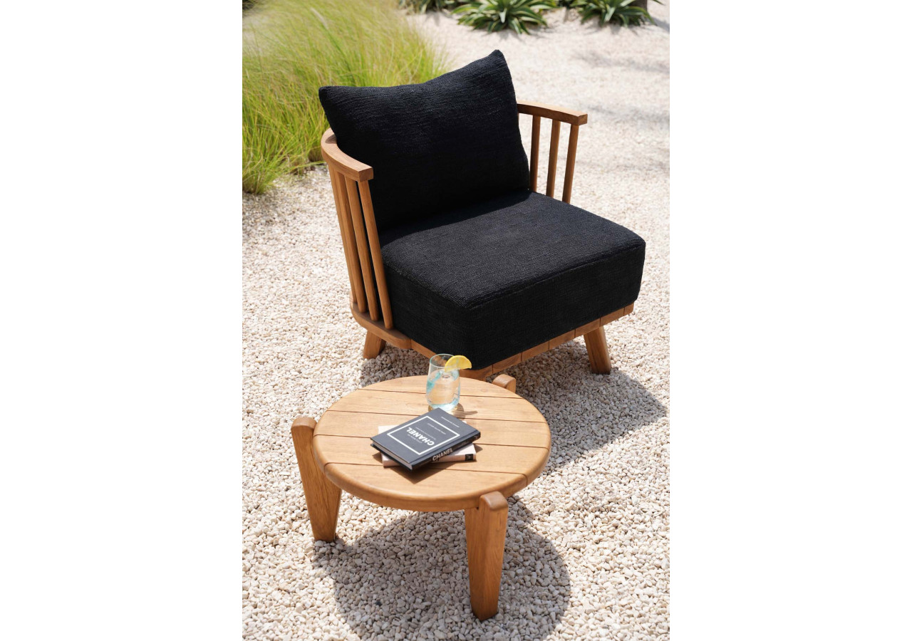 The Malawi One Seater - Natural Black