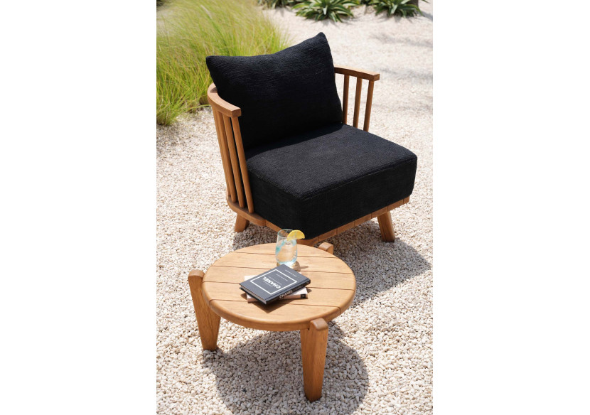 The Malawi One Seater - Natural Black