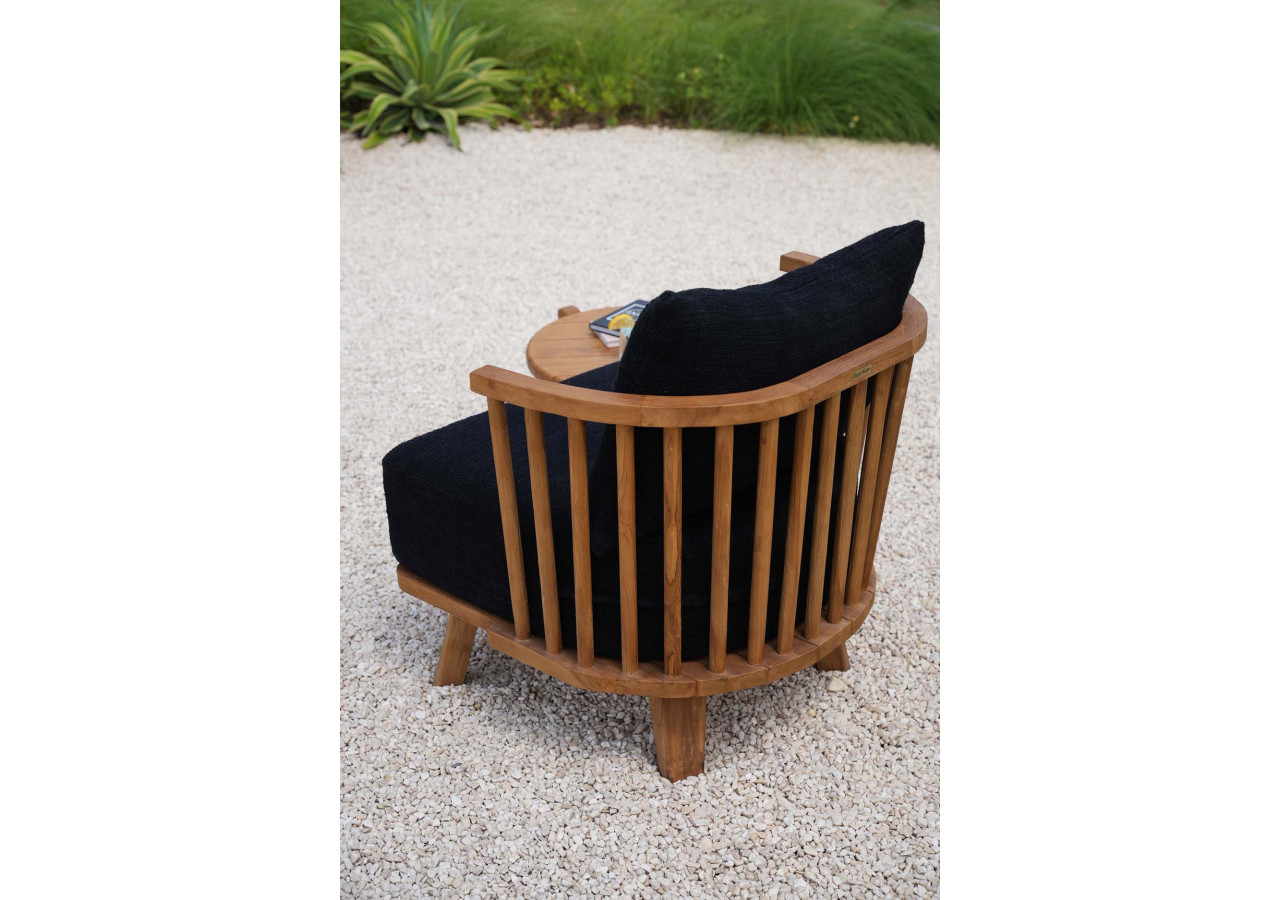 The Malawi One Seater - Natural Black