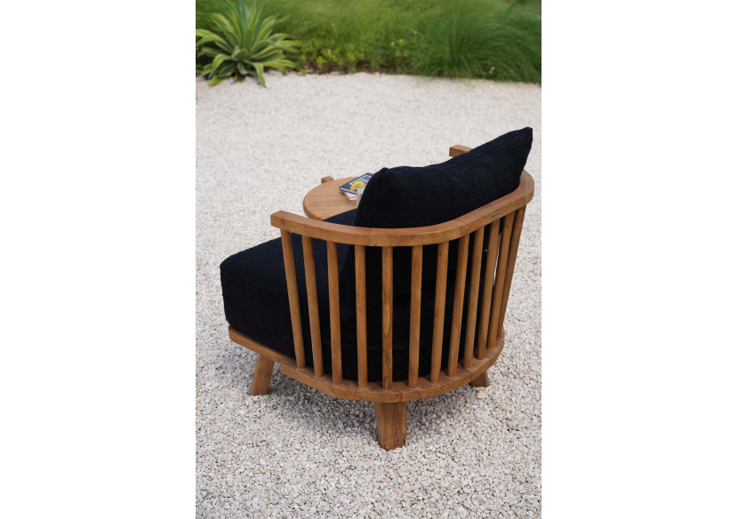 The Malawi One Seater - Natural Black